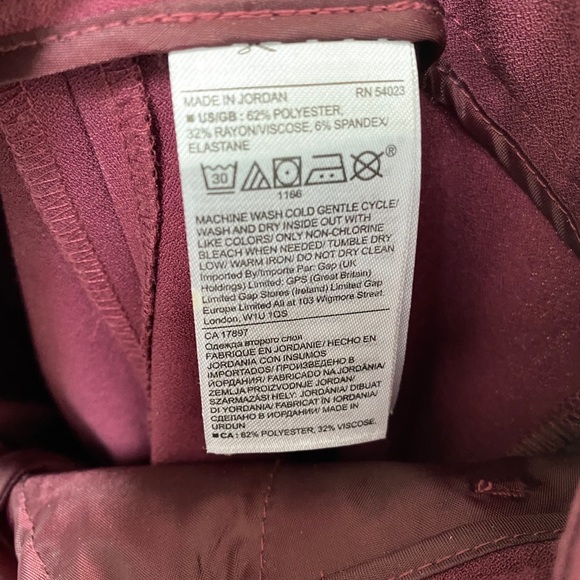 Banana Republic Wide Leg Crop Pant - Picture 4 of 4